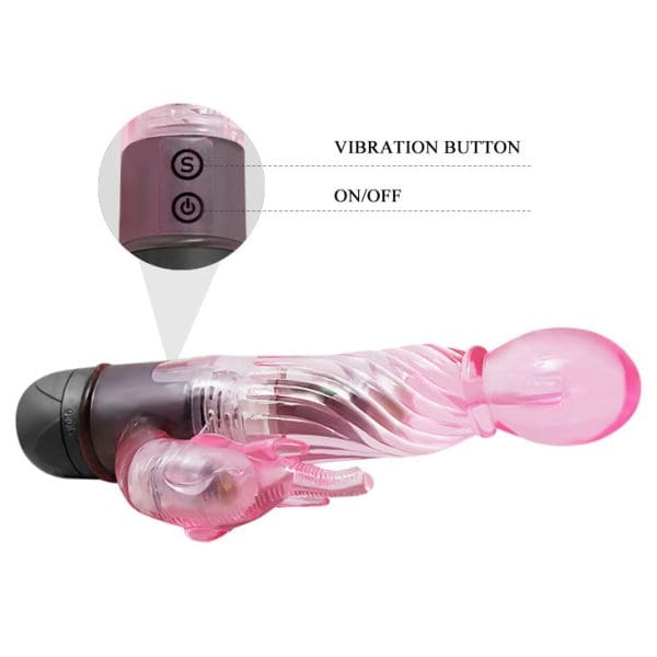 BAILE - GIVE YOU A KIND OF LOVER VIBRATOR WITH PINK RABBIT 10 MODES 7